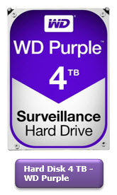 Hard Disk 4 TB WD Purple